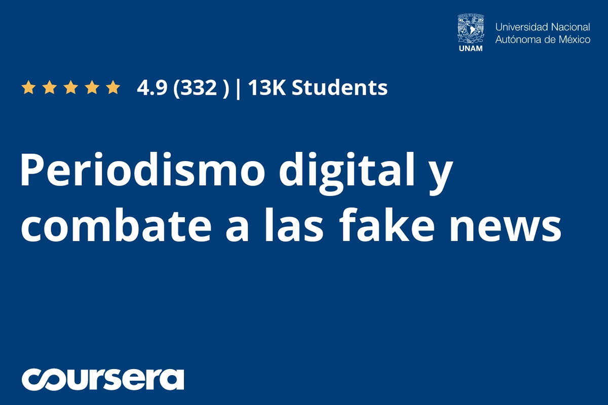 Curso Gratuito Y En Espa Ol Sobre Periodismo Digital Y Combate A Las